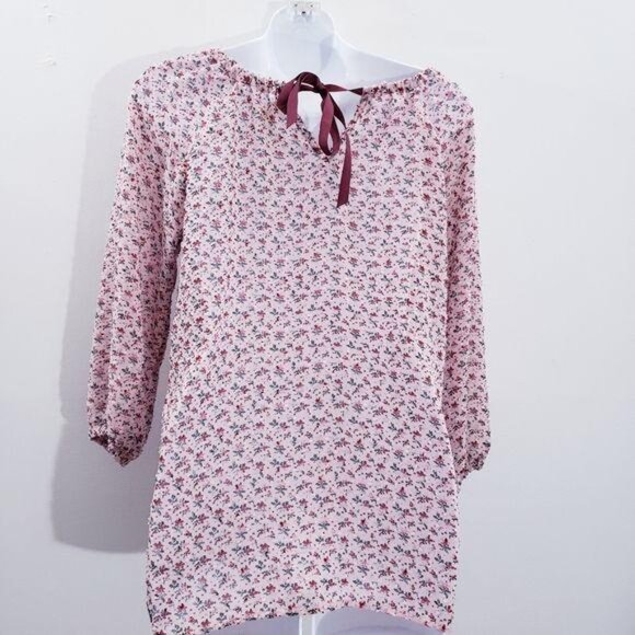 Matilda Jane Swiss Dot Floral Cottage Top Size XS - Picture 4 of 9
